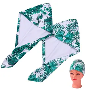 Wash Hair Wrap Towel Quick Drying Microfiber Hair Wrap Shower Head Cap Support Customized Logo Hair Cap
