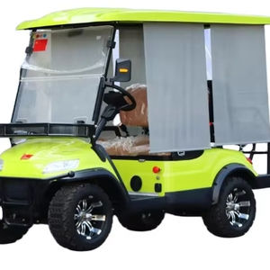 2025 nuevo modelo de 4 plazas 5kW eléctrico HKBG carrito de Golf para coche turístico Hotel Campus uso de propiedad escénica - Product Image 1