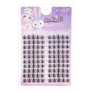 ขนตาปลอม Zhixian 0.05 มม. แบบไร้กาว ติดง่าย ขนตาบนเต็มแถบ งอนสวยเป็นธรรมชาติ รูปทรงอุ้งเท้าแมว ลายดอกทานตะวัน ลายจิ้งจอก - Product Image 5
