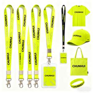 Khuyến Mại Thân Thiện Với Môi Tùy Chỉnh In Dây Buộc Cho Phụ Nữ Trẻ Em Giáo Viên Đội Dệt Cao Su Hạt Vòng Cổ Có Thể Điều Chỉnh Dây Đeo Cứng - Product Image 5