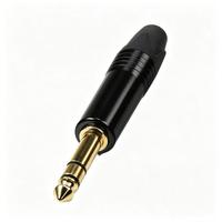 Steker Audio TRS OEM 6.35mm 1/4 Inch Berlapis Nikel 8 Warna untuk Headphone Mixer Amplifier Instrumen Perakitan Kabel Studio SINGO