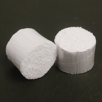 PP Macro Fiber for Concrete Anti-cracking 1-60mm Synthetic Coarse Fiber for Structural Construction Macro Fiber