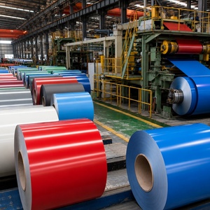 Bobina de Acero Galvanizado Prepintado PPGI PPGL, Bobina de Chapa de Acero con Recubrimiento de Color RAL para Techos, Acero Galvanizado con Recubrimiento de Zinc - Product Image 6