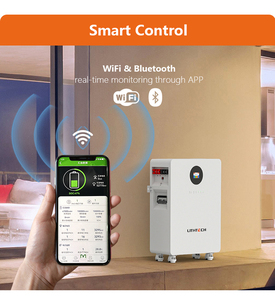 IP65 không thấm nước chống bụi công suất lớn 15kwh dọc LiFePO4 năng lượng mặt trời hệ thống điện 51.2 Volt 300ah 314ah pin Lithium ion - Product Image 5