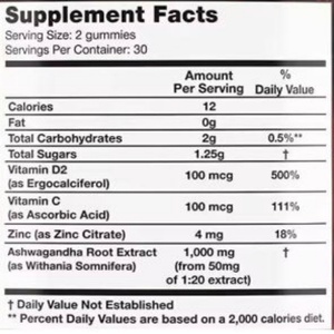 ผู้ผลิต OEM ขายโดยตรง วิตามินกัมมี่อัชวากันธาคุณภาพสูง ปราศจากสาร GMO ผลิตภัณฑ์เสริมอาหารสมุนไพรธรรมชาติ แบรนด์ของตัวเอง - Product Image 6