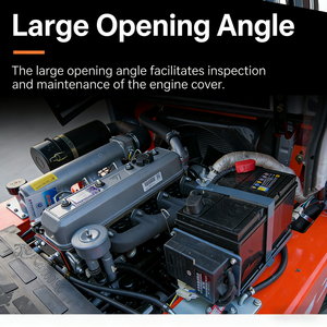High Quality 3 Ton Diesel <strong>Forklift</strong> <strong>Warehouse</strong> <strong>Forklift</strong> for Farm Construction Projects - Product Image 6