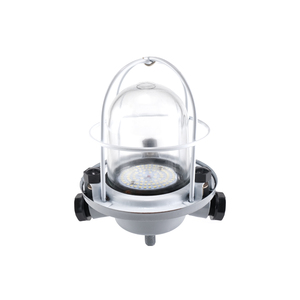 Lampada da Parete per Nave CCD7-L 12W 1680lm 85-265V IP56 con Alloggiamento in Alluminio Grigio Navy per Sala Macchine - Product Image 3