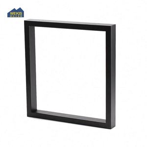 <b>Set</b> of 2 Heavy Duty Industrial Metal Square Dining <b>Table</b> Legs 200kg Load Capacity Hospital & Outdoor Use - Product Image 2