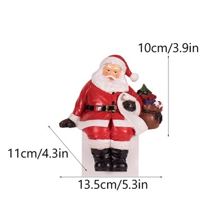 Cross-Border Santa Claus Tabletop Ornament Home Christmas Gift Scene Christmas Decoration Resin <b>Craft</b> - Product Image 3