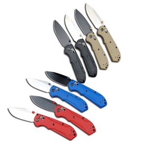 Mini BM-Freek 565-1 Cuchillo de Bolsillo Plegable para Camping, Hoja de 2.95 Pulgadas CPM-S90V 57HRC, Mango Reforzado de Nylon y Fibra de Vidrio OEM DIY EDC - Product Image 1