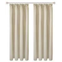 Rideaux occultants à œillets, isolants thermiques, bleu marine, anti-bruit, assombrissants, 100 % polyester, pour chambre à coucher, 46 x 72 pouces, 2 panneaux