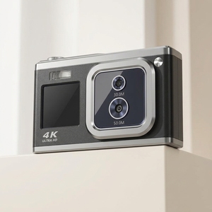 Offre Spéciale : Caméra 4K à Double Écran, Mini Caméra Vlog 2,88'' Type-C avec Autofocus 16X pour Débutants DC50-1 – Affichage Double Écran 4K - Product Image 1