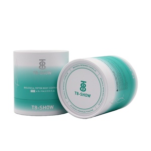 Boîte cosmétique cylindrique ronde en carton avec logo personnalisé, emballage en papier pour huile essentielle, flacon de parfum, rouge à lèvres - Product Image 4