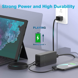 แหล่งจ่ายไฟ127W อเนกประสงค์สำหรับไมโครซอฟต์ | อะแดปเตอร์ดั้งเดิมสำหรับหนังสือพื้นผิวสตูดิโอแล็ปท็อปและอุปกรณ์อื่นๆที่รองรับ - Product Image 5