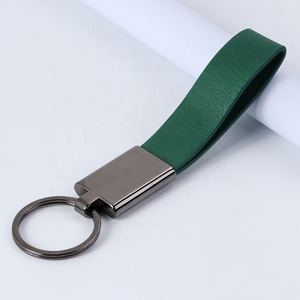 Tùy Chỉnh Chất Lượng Cao Da Chính Hãng <span class=keywords><strong>Keychain</strong></span> Da Bracket <span class=keywords><strong>Keychain</strong></span> Sang Trọng - Product Image 3