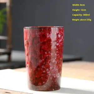 ขายส่งจากโรงงาน แก้วเซรามิกเคลือบสีแบบเผาในเตา แก้วคู่สไตล์นอร์ดิก ใช้ซ้ำได้ เหมาะสำหรับงานปาร์ตี้ ใช้ในบ้านและสำนักงาน - Product Image 6