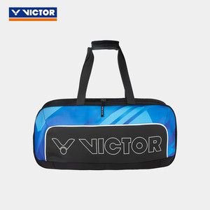 Sac de raquette de badminton durable <span class=keywords><strong>Victor</strong></span> BR9613 en tissu de coton bleu/violet 55L - Product Image 5