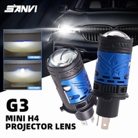 Sanvi G3 Mini H4, projecteur haute puissance 130W 12V, lentille de projecteur, phares LED automatiques pour voiture Accord
