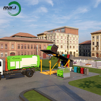 RNKJ Station de Compression Intelligente des Déchets Souterrains : Compresseur Hydraulique Personnalisable pour Déchets Souterrains