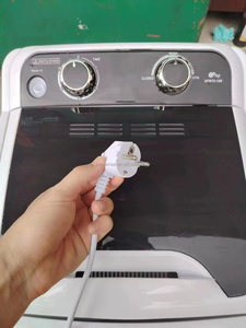 Juhua 7kg phía trước loader hoàn toàn tự động 1 lớp hiệu quả cao DC Mini Máy Giặt máy giặt di động rửa - Product Image 5