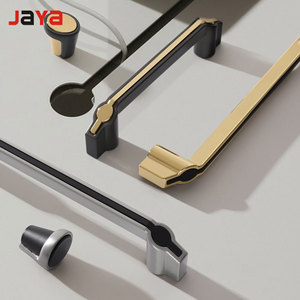 JAYA Cabinet <strong>Door</strong> Handle Minimalist Cabinet American Furniture Hardware Accessories Black Gold Drawer Wardrobe <strong>Door</strong> Handle - Product Image 3