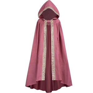 Nuovi Mantelli con Cappuccio in Stile Vintage Medievale Gotico, Cappa per Uomo e Donna, Abito per Feste, Costumi Anime, Set da Mago - Product Image 6