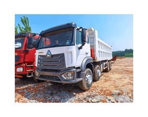HOWO Heavy Duty Mining <b>Dump</b> <b>Truck</b> 8x4 380HP NX Cab Euro 2 Emission Left Steering Manual AC Front Lifting Tipper - Product Image 1