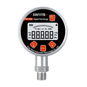 Manomètre numérique hydraulique 600 bars en acier inoxydable pour eau, huile et gaz, 100 mm, avec connecteur M20 1.5 - Product Image 5