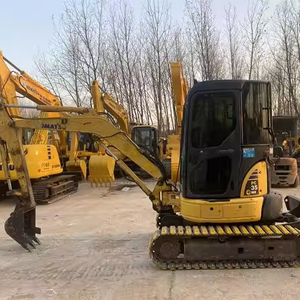 Miniexcavadoras Usadas Máquina de Excavación Pequeña Komatsu PC35 Miniexcavadora Excavadora Hidráulica sobre Orugas - Product Image 1