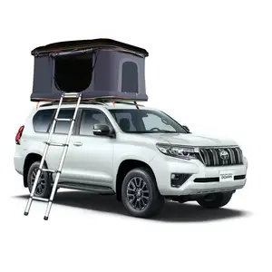 2023 dritto pressione idraulica pop-up campeggio 2 persone automatico SUV camion tetto copertura rigida tenda da tetto per auto