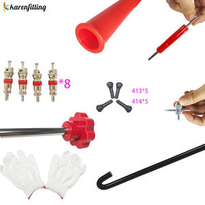 Kit d'outils de démontage de pneus en métal 23 pièces avec crochet en T, outil d'installation manuel, personnalisable OEM, pour moto - Product Image 2