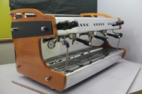 Mesin Kopi Komersial Tiga Grup Kokoh 3 Kepala Peralatan Espresso untuk Restoran, Hotel, Bar