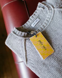 Maglione lavorato a maglia a maniche lunghe di alta qualità da uomo 100% eco cachemire intrecciato anti-pilling - Product Image 6