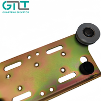 Plaque de suspension de porte de cabine d'ascenseur Hitachi 800 900, avec grand trou pour ouverture de porte 400, et rouleau de porte de 65 mm, pièces de rechange pour ascenseur