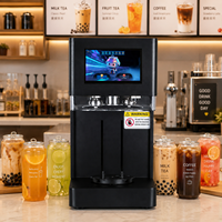 Machine de scellage automatique pour canettes de boissons et gobelets, idéale pour les canettes de thé aux bulles