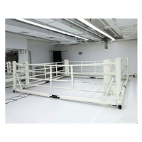 Cage de MMA professionnelle pliable, ring de boxe en cuir artificiel, logo personnalisé, carré, compétition, acier inoxydable, personnalisable