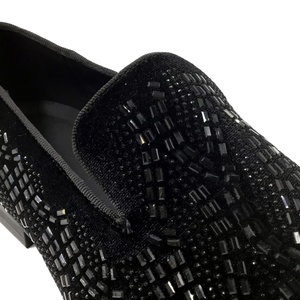 Chaussures habillées et Richelieu pour hommes, en cuir véritable, faites à la main en Italie, de haute qualité, confortables, à enfiler, peintes à la main, avec logo personnalisé, marque originale - Product Image 6