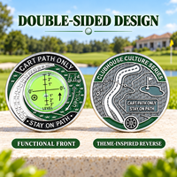 Niveau à bulle pour green de golf avec marquages clairs, outil portable d'observation de la pente, en stock, sans MOQ, vente en gros