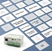 PLC Delta DVP12SE11R, Tipo Slim para Redes con Ethernet Integrado, Salida de Relé 8DI 4DO, 16K Pasos