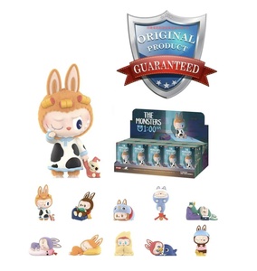 100% Authentique POP MART Original Labubu the MONSTERS 1 AM Series Figurines de collection en PVC en boîte mystère Ornement-Cadeau Cadeau de Noël - Product Image 1