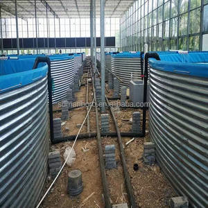 Tanques de Cría de Peces Redondos de 14000 Litros, Diámetro de 4 m, Altura de 1,15 m, HDPE PVC Azul, Duraderos y Personalizables, para la Cría de Peces - Product Image 5