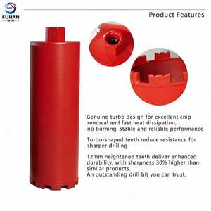 Arix-<span class=keywords><strong>Foret</strong></span> <span class=keywords><strong>à</strong></span> noyau <span class=keywords><strong>diamant</strong></span>é pour blocs de briques en béton <span class=keywords><strong>avec</strong></span> filetage, mèches de maçonnerie soudées de 5mm, 6mm, 8mm de diamètre - Product Image 4