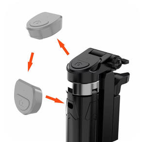 Trépied extensible pour selfie K10 38,6 cm avec pince pour téléphone pour appareil photo, téléphone portable Samsung, iPhone, Huawei, <span class=keywords><strong>Xiaomi</strong></span>, support de téléphone - Product Image 5