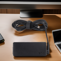 Adaptateur pour ordinateur portable 65W Chargeur USB Type C Adaptateur secteur pour ordinateur portable pour ordinateur Lenovo