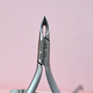 Cortacutículas de Acero Inoxidable de 10.0 mm con Punta Plana y Afilada, Herramienta Duradera para Manicura de Uñas - Product Image 2