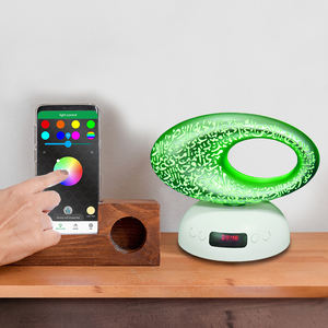 Cadeau musulman : Lecteur audio Coran MP3, commande tactile par application, horloge Azan LED, haut-parleur Coran - Product Image 3