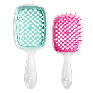 Peigne à cheveux Playboy, grand format, utilisation humide ou sèche, design en maille, massage du cuir chevelu pour adultes - Product Image 1