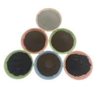 Polvo de Hierro Reducido de Alta Pureza, Malla Fina 100 y 200, para Metalurgia de Polvos y Fabricación de Piezas Sinterizadas, Fábrica China