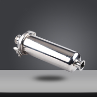 Filtre à tamis hygiénique droit à trois pinces de haute qualité, lait, bière, miel, marque WENZHE, OEM/ODM personnalisable, garantie d'un an