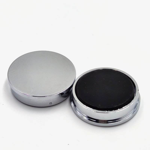 Aimant rond blanc et argenté D31mm/21mm pour tableau blanc, aimant de réfrigérateur, <span class=keywords><strong>bouton</strong></span> magnétique de bureau - Product Image 3